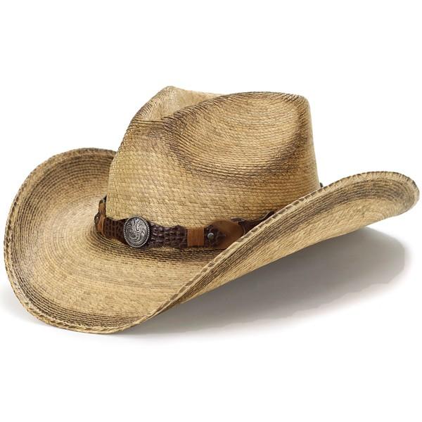 テンガロンハット カウボーイ 麦わら帽子 春夏 メンズ RESISTOL
