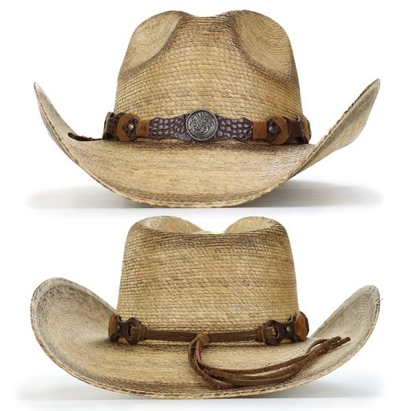 テンガロンハット カウボーイ 麦わら帽子 春夏 メンズ RESISTOL