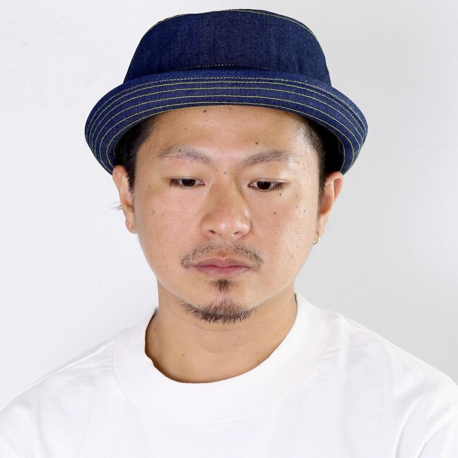 新品未使用　ニューヨークハット　デニム　ポークパイハット 楽天市場】ニューヨークハット 帽子 ポークパイハット NEW YORK HAT