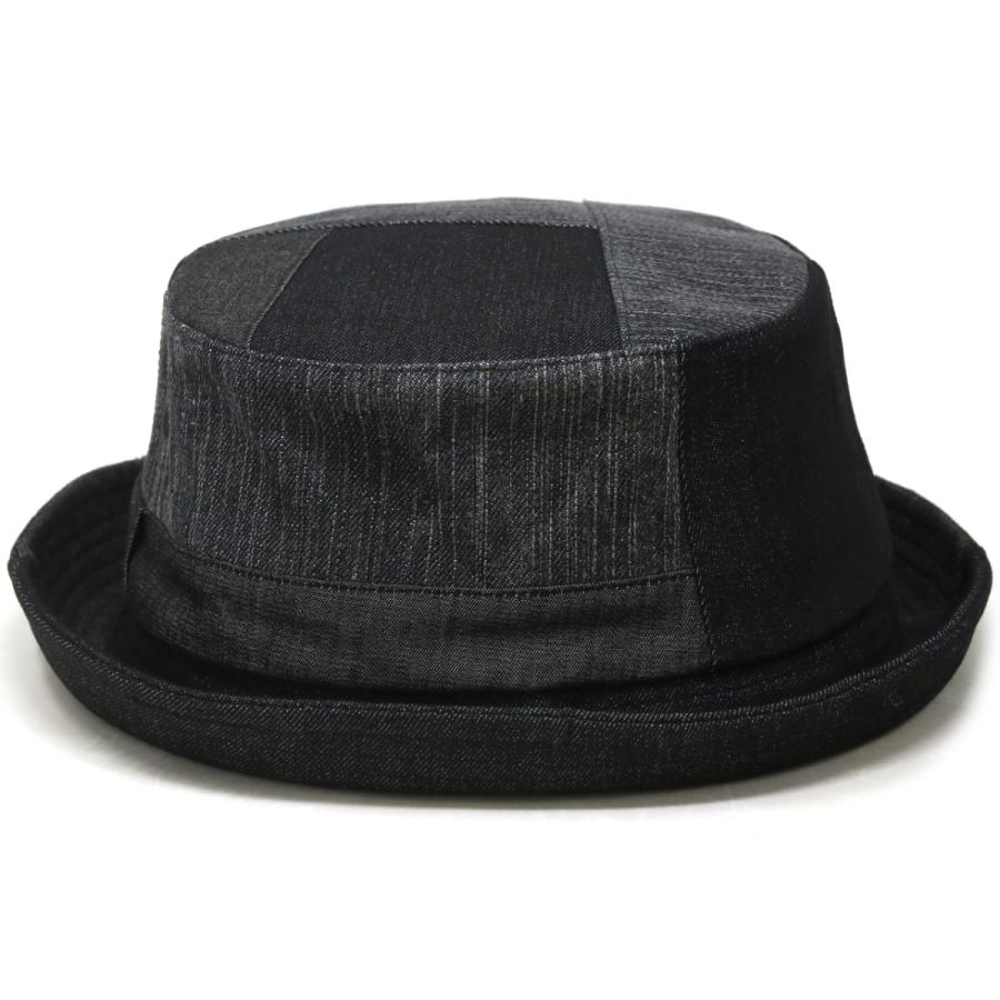 ポークパイハット メンズ デニム ハット 父の日 プレゼント 大きい