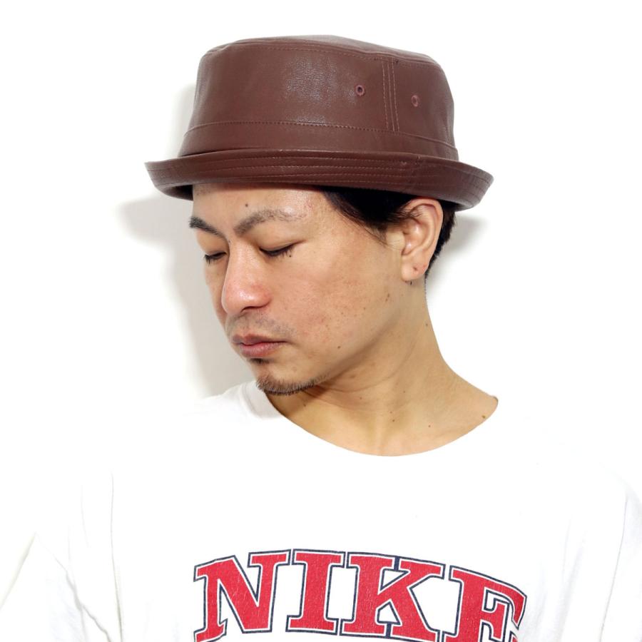 箱無し SOLARIS HATMAKERS & Co. レザーポークパイハット 2025年最新