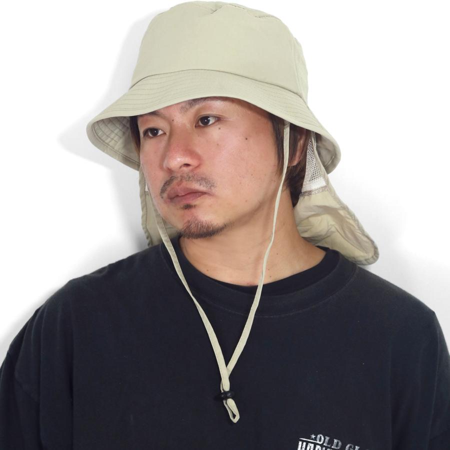 Ruben バケットハット メンズ 帽子 サンシェード付き ルーベン あご