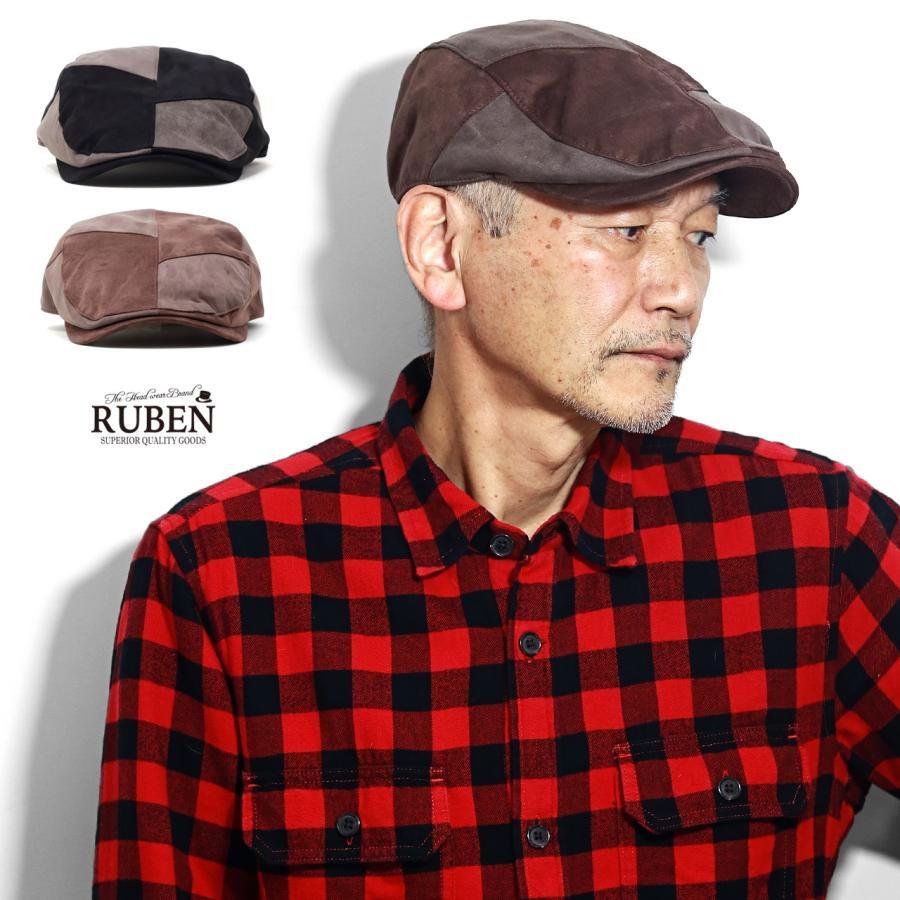 メンズビギ（MEN’S BIGI）/【RUBEN】フェイクスエードハンチング ruben ハンチング メンズ フェイクスエード ハンチング帽 ルーベン