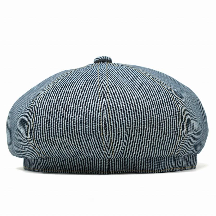 ヒッコリー デニム ボリューム キャスケットメンズ レディース 帽子