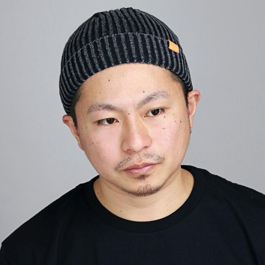サマーニット 帽子 リネン リブ編み ワッチ コットン RUBEN ニット