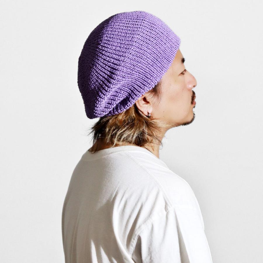 ベレー帽 春夏 ニットベレー 涼しい 帽子 サマーベレー ペーパーヤーン