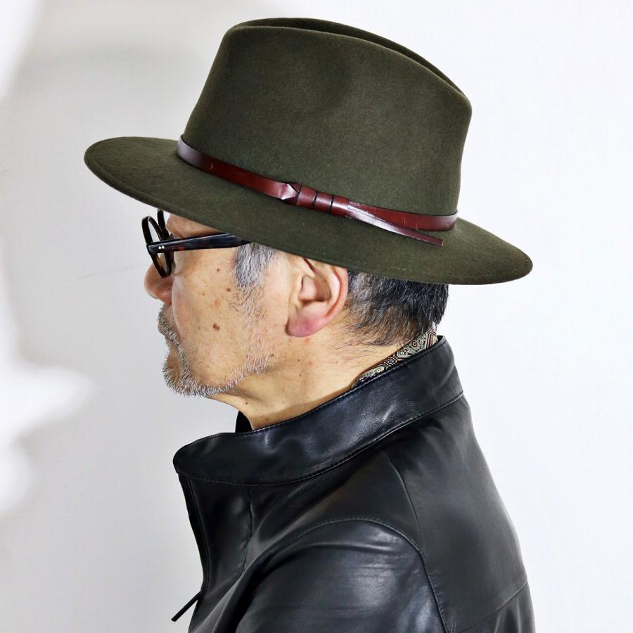 SORBATTI（ソルバッティ） 秋 冬 メンズ 中折れ ウールフェルト 大きい