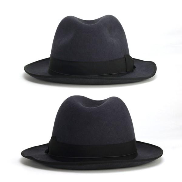 SORBATTI（ソルバッティ） クラッシャブル 中折れ帽 メンズ フェルト