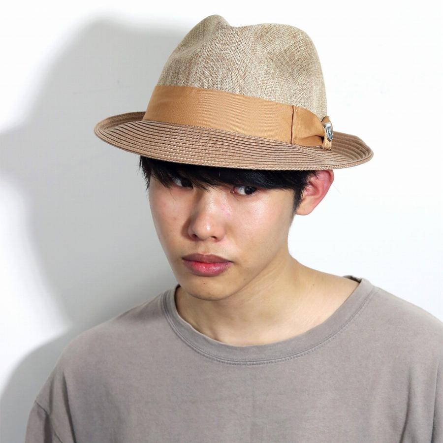 ステイシーアダムス（STACY ADAMS） 中折れ 帽子 マット シナマイ × ポリブレード 中折ハット メンズ ハット インポートハット 春 夏  ベージュ 茶 ナチュラル タン : ELEHELM帽子通販専門店 - 通販 - Yahoo!ショッピング