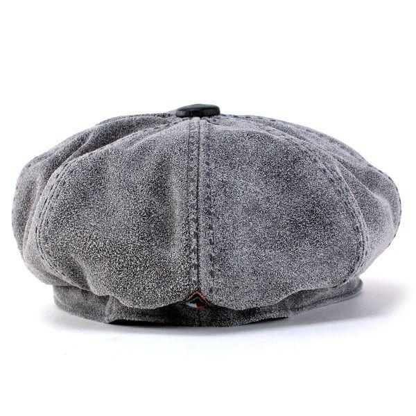 キャスケット レザー 帽子 メンズ カルロス・サンタナ アンティーク