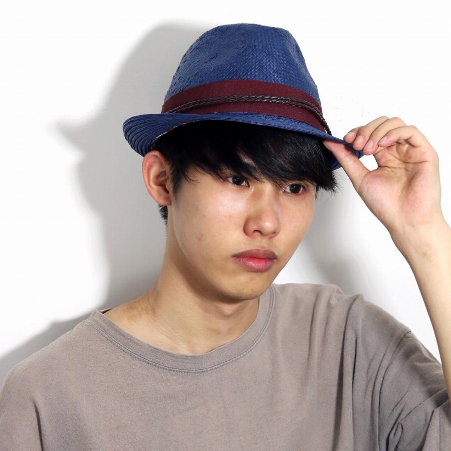 人気ブランドの ペーパー素材 Santana Carlos 中折れハット ネイビー 紺 サンタナ カルロス 中折れ帽 レディース ペーパー素材 カジュアル 涼しい メンズ 帽子 夏 春 Santana Carlos 帽子 Smssvg Org