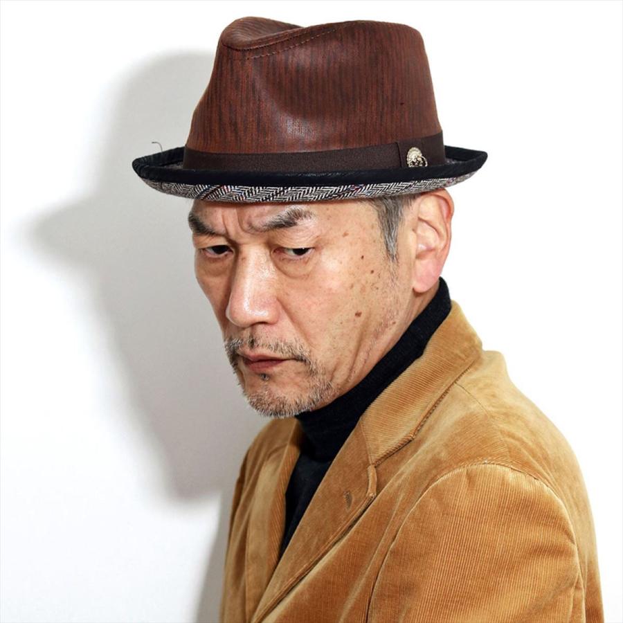 ハット カルロスサンタナ メンズ 中折れ帽子 サンタナ 中折れハット