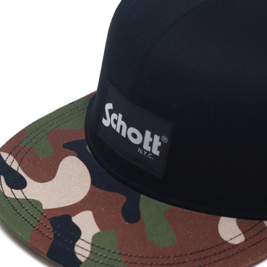 Schott N.Y.C（ショット） フラットバイザー キャップ ストリート