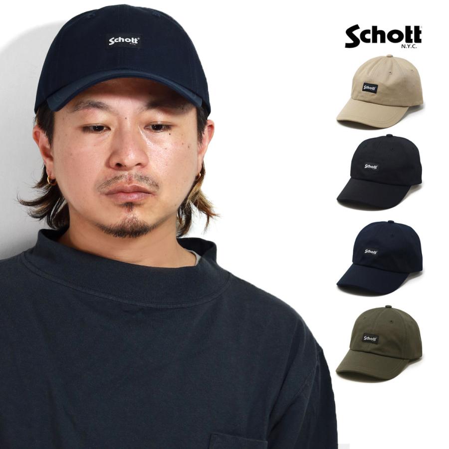 DEATH NYC BA834 新品額付き Schott N.Y.C キャップ メンズ ショット ブランド 秋冬