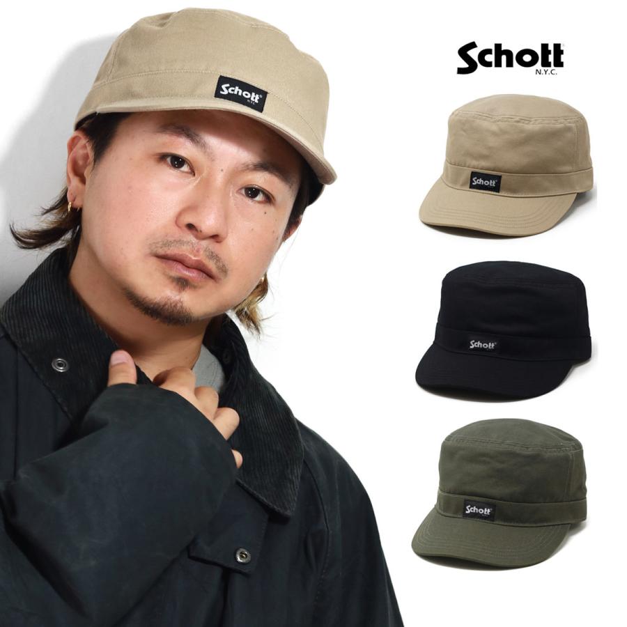 Schott N.Y.C（ショット） ブランド キャップ メンズ ワークキャップ