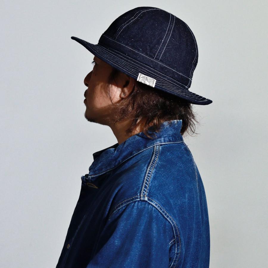 【新品】Schott ショット　デニム メトロハット　SC064 ネイビー Schott N.Y.C ショット メトロハット メンズ 無骨 デニムハット