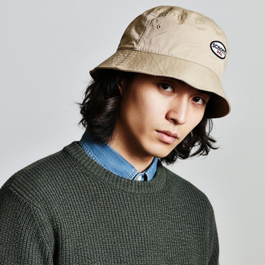 Schott N.Y.C（ショット） Schott バケットハット 大きいサイズ 63cm