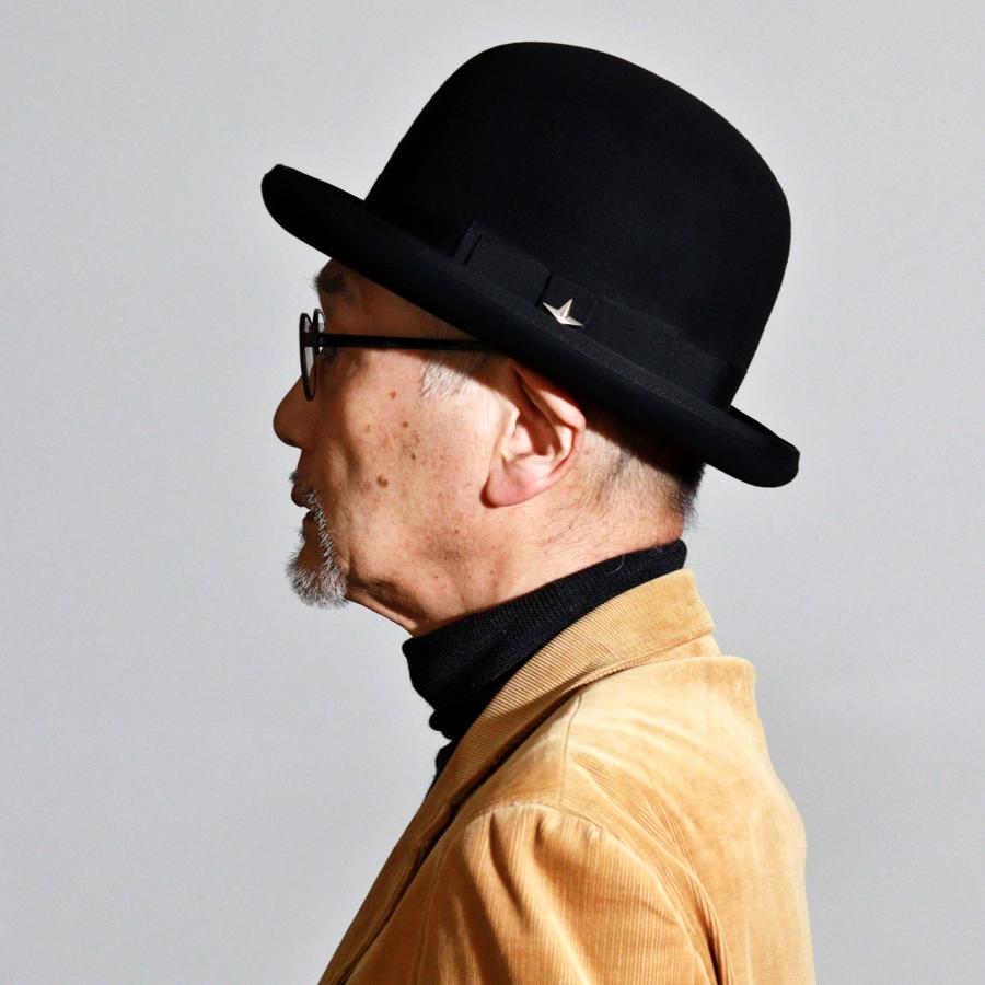 Schott NYC ブラック　ワンスター　ダービーハット 　59CM Schott NYC ブラック ワンスター ダービーハット 59CM Schott ショット