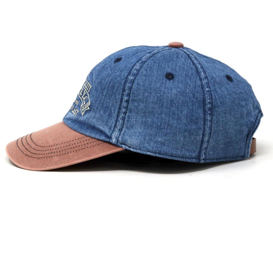 Schott N.Y.C（ショット） キャップ メンズ 岡山デニム レザー 牛革