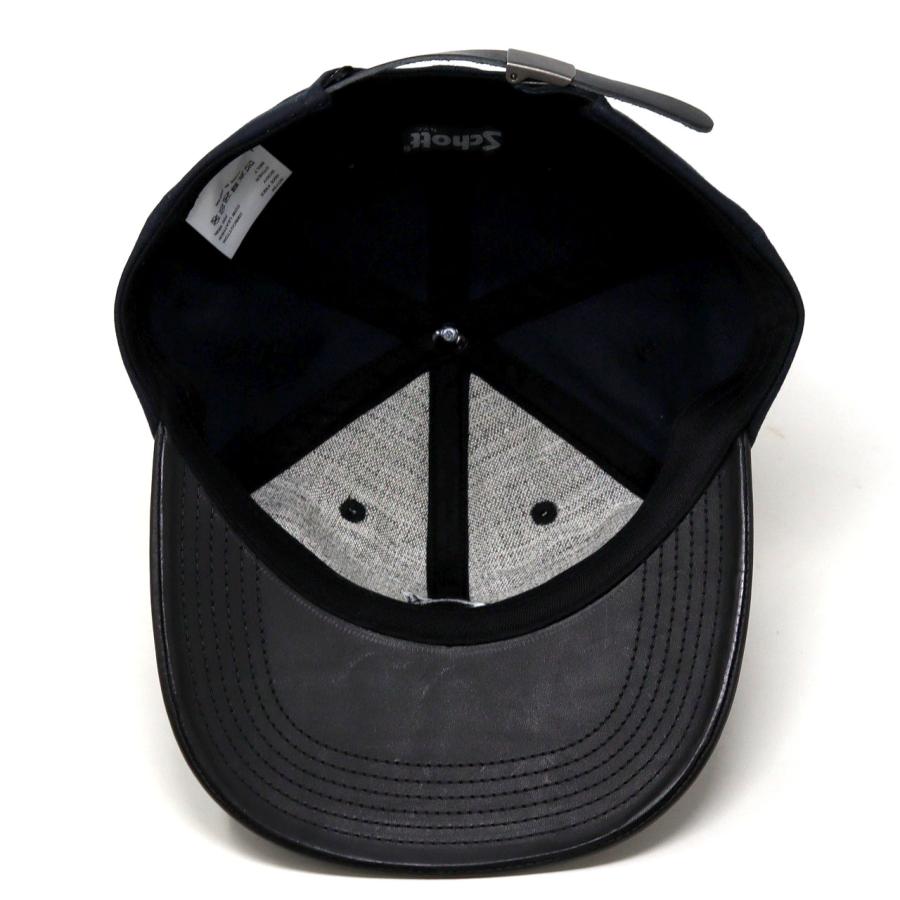 Schott キャップ　ジャケット　ベスト　キャップ　4点セット　龍誠 Schott N.Y.C（ショット） キャップ 深め 帽子 メンズ 深いキャップ