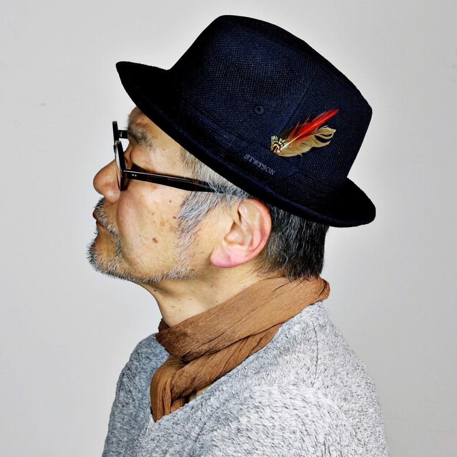 STETSON（ステットソン） 羽根付き 中折れ 帽子 ROYAL STETSON 中折れ