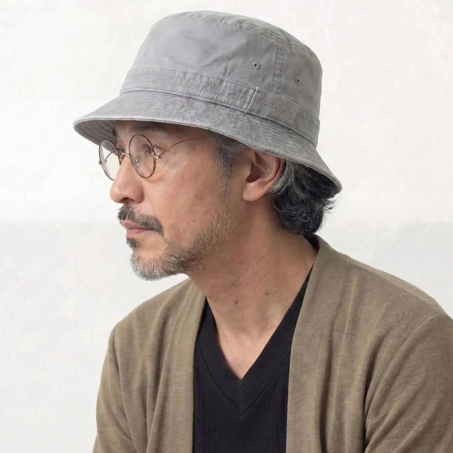 STETSON（ステットソン） ウォッシュド加工 サファリハット サイズ豊富