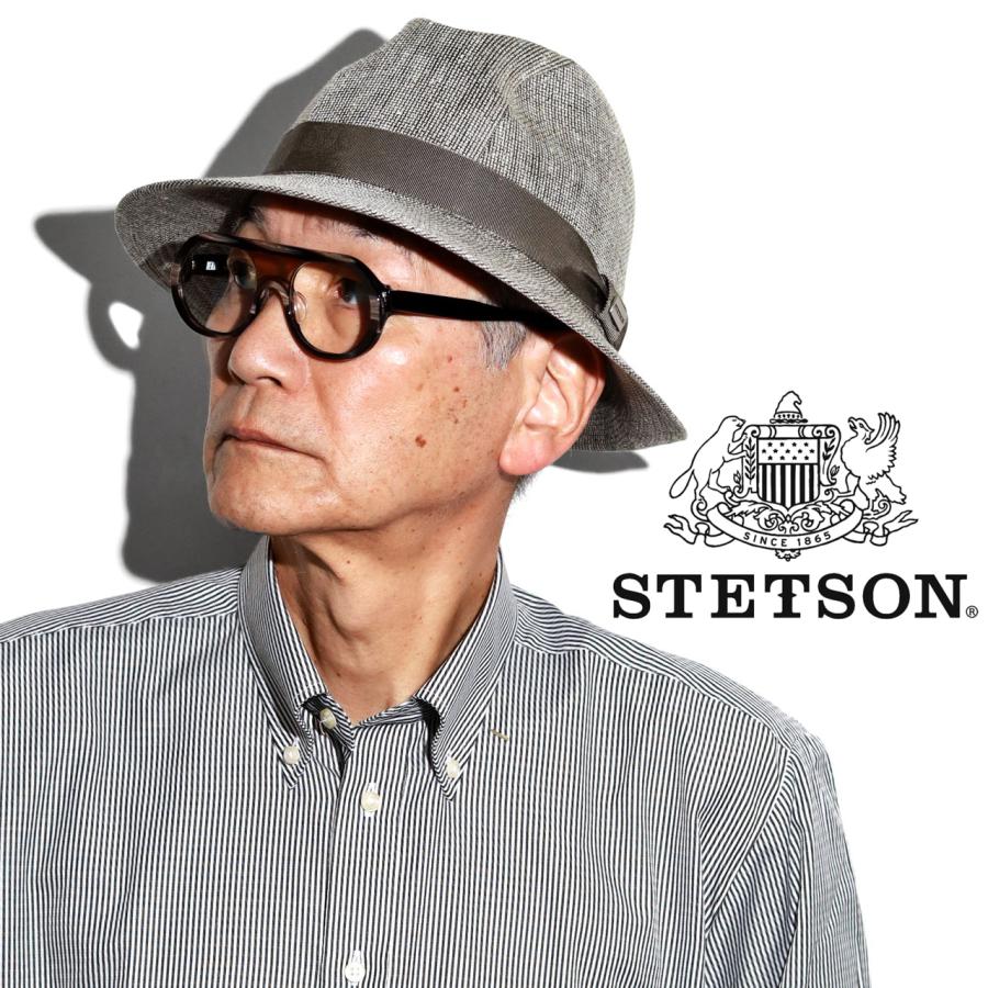 STETSON（ステットソン） つば広帽子 メンズ 中折れハット メンズ