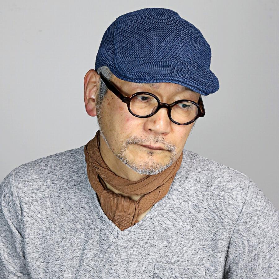 ステットソン ハンチング帽 帽子 メンズ 春夏 麻ニット 大きいサイズ Stetson ハンチング 人気アイテム ブルー Basketball Mk