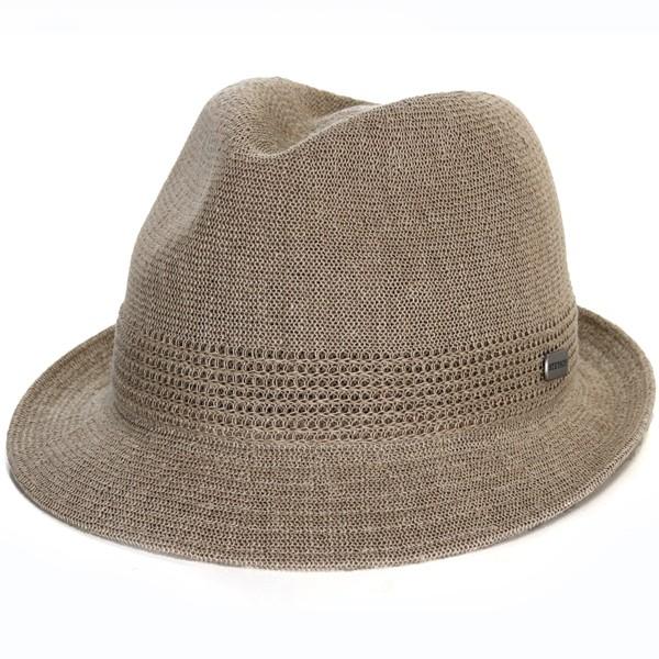 STETSON（ステットソン） ROYAL STETSON リネン 中折れ帽 麻 サーモ