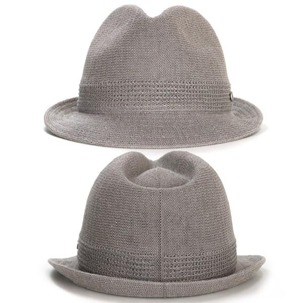 STETSON（ステットソン） リネン 中折れハット サーモニット