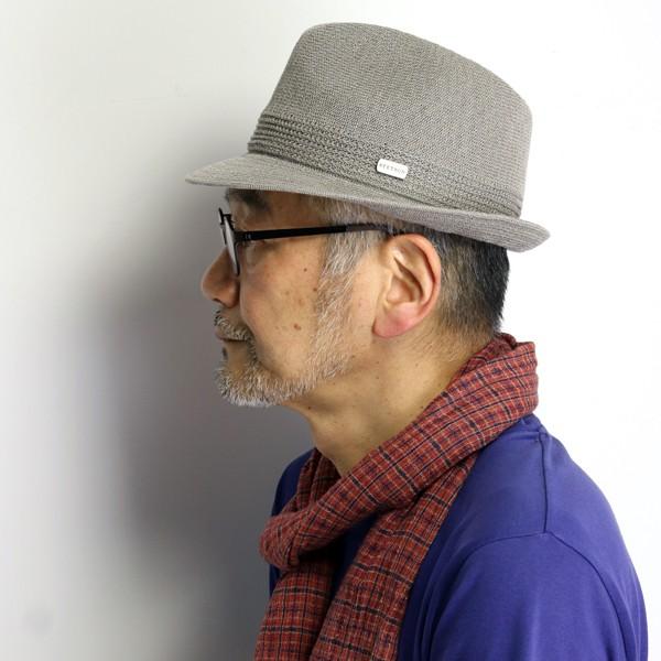 STETSON（ステットソン） リネン 中折れハット サーモニット