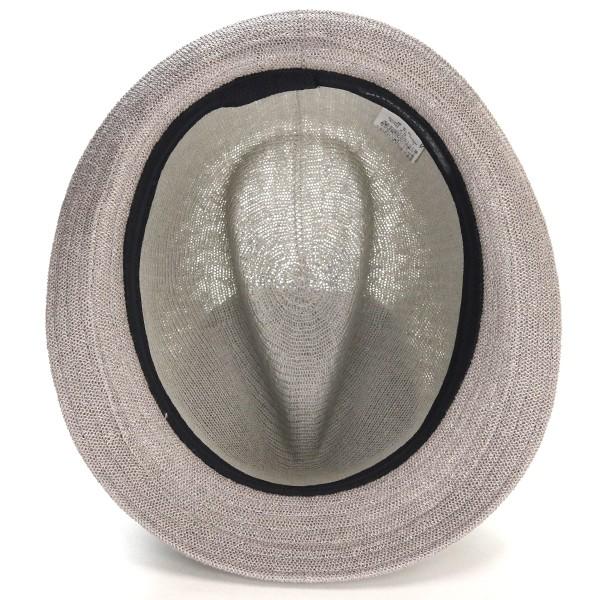 STETSON（ステットソン） リネン 中折れハット サーモニット