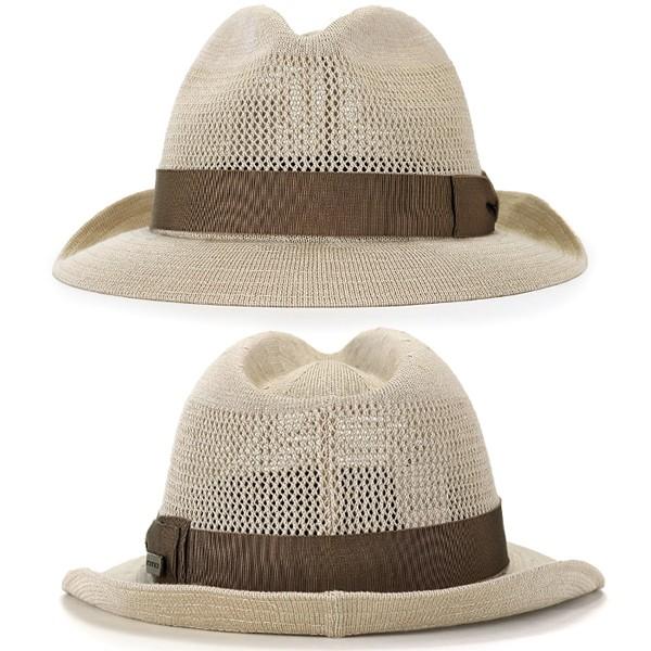 STETSON（ステットソン） 春夏 中折れ メンズ サーモニット シルク混