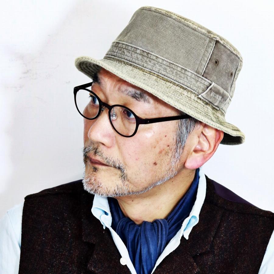ハット 帽子 ステットソン サハリハット コーデュロイ STETSON