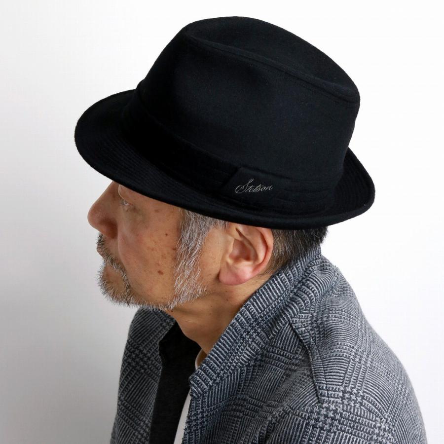 STETSON（ステットソン） 中折れ 帽子 カシミヤ混 メンズ 秋冬 ハット