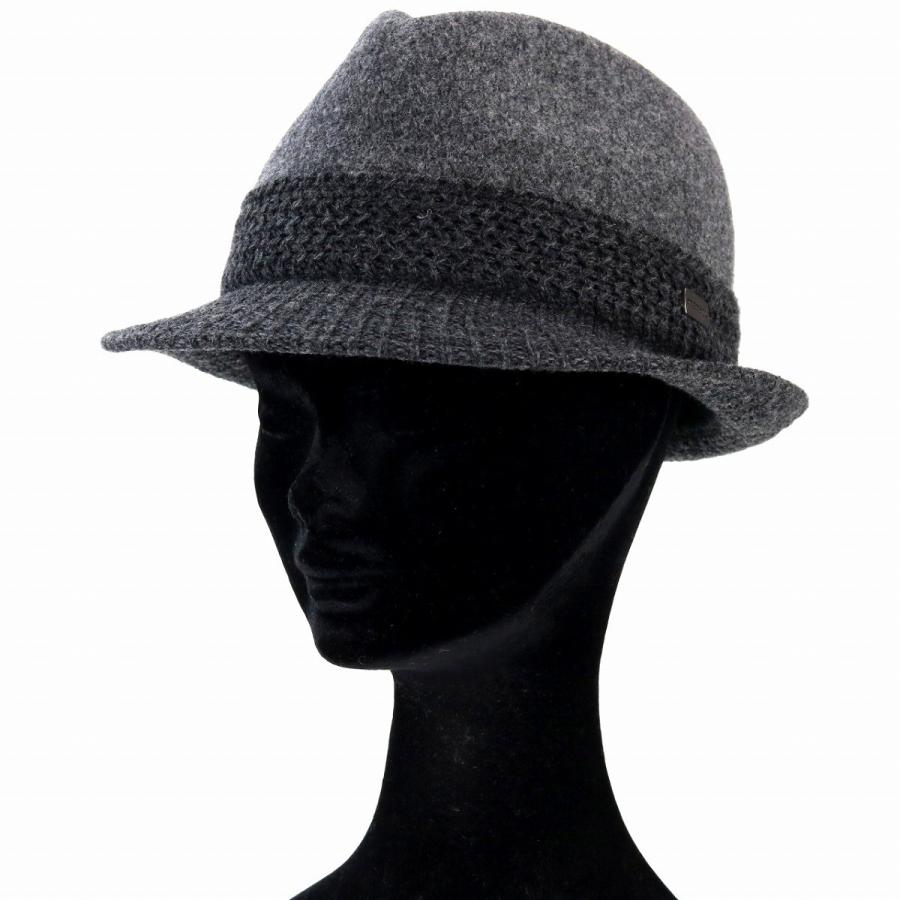 STETSON（ステットソン） バスク マニッシュ ハット中折れ帽 秋冬 毛混