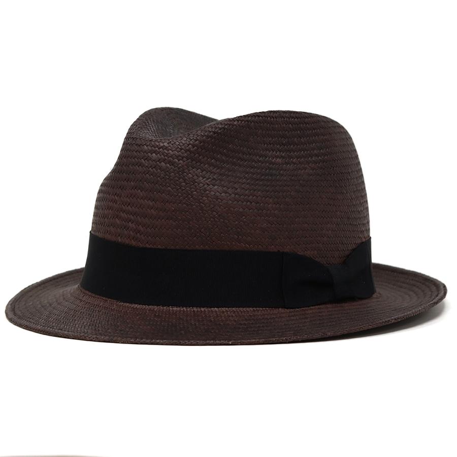 パナマハット エクアドル Genuine Panama Hat 麦わら帽子 L パナマハット 夏 ハット パナマ 麦わら 帽子 SERRANOHAT