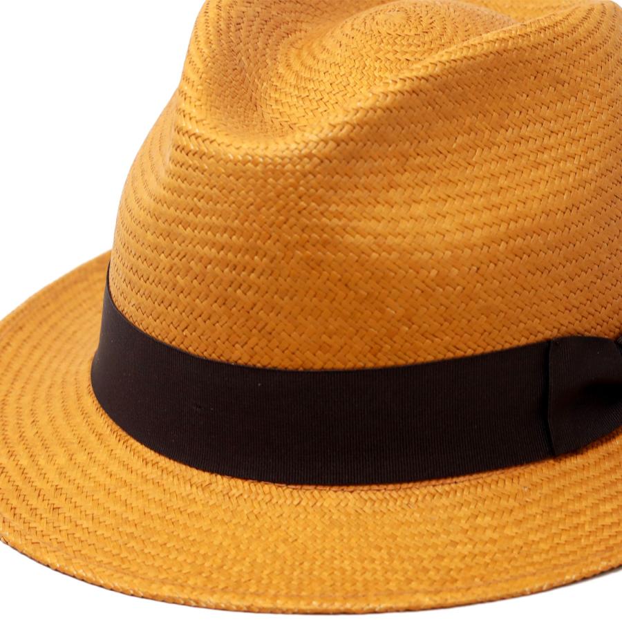 パナマ帽 メンズ 中折れ帽 セラノハット エクアドル パナマハット 紳士