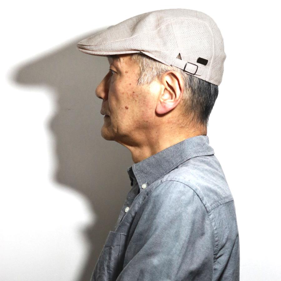 STETSON（ステットソン） ハンチング 麻 リネンシャンブレー
