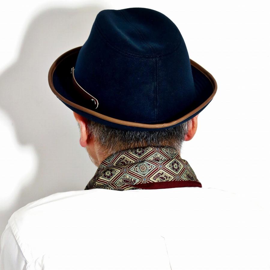 STETSON（ステットソン） 中折れハット メンズ 折りたためる 帽子 牛革