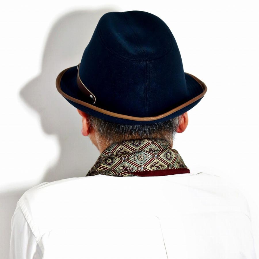 STETSON（ステットソン） 中折れハット メンズ 折りたためる 帽子 牛革