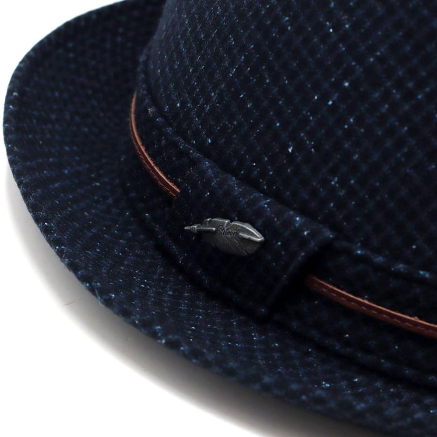 中折れハット STETSON メンズ ハット 紳士 ウール ハット 冬 中折れ ステットソン メンズ  帽子 プレゼント stetson 中折れ帽子 行楽 お出かけ ファッション｜elehelm-hatstore｜07