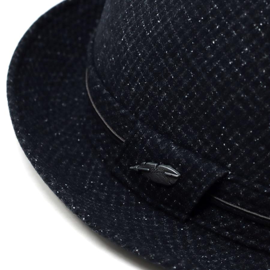 STETSON 中折れハット メンズ ハット 紳士 ウール 冬 中折れ