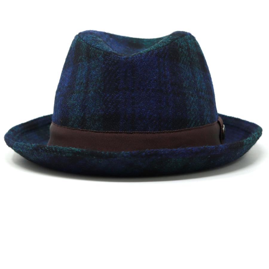 STETSON（ステットソン） ハット メンズ 秋冬 チェック柄 ツイード