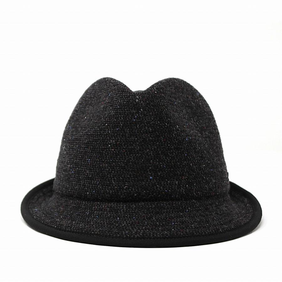 ステットソン メンズ ハット 秋冬 stetson 帽子 ニット マニッシュハット 日本製 シンプル 中折れ STETSON（ステットソン） サーモニットマニッシュ ROYAL STETSON 中