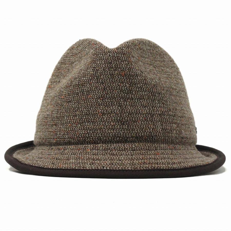 STETSON（ステットソン） アメリカ 中折れハット ニット ネップ 生地