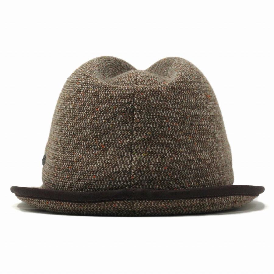 STETSON（ステットソン） アメリカ 中折れハット ニット ネップ 生地