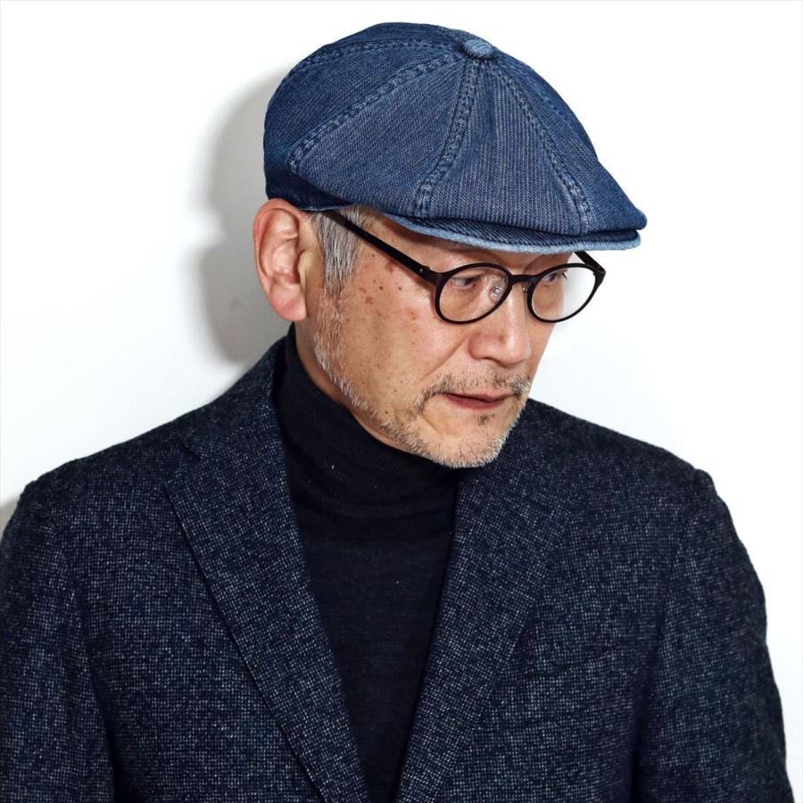 STETSON（ステットソン） デニム キャスケット 日本製 帽子 メンズ