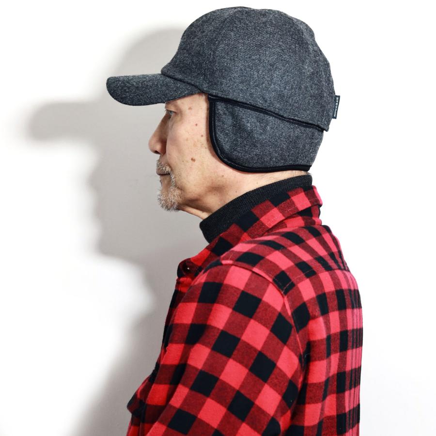 STETSON キャップ 耳当て ステットソン キャップ メンズ シコロ付き 帽子 イアーマフ 男性 キャップ 防寒着 紳士帽 ベースボールキャップ 冬 ネイビー/ブラウン/グレー [ cap ] 帽子通販 送料無料 父の日 ギフト プレゼント ラッピング無料 STETSON（ステットソン） キャップ 耳当て キャップ メンズ シコロ付き