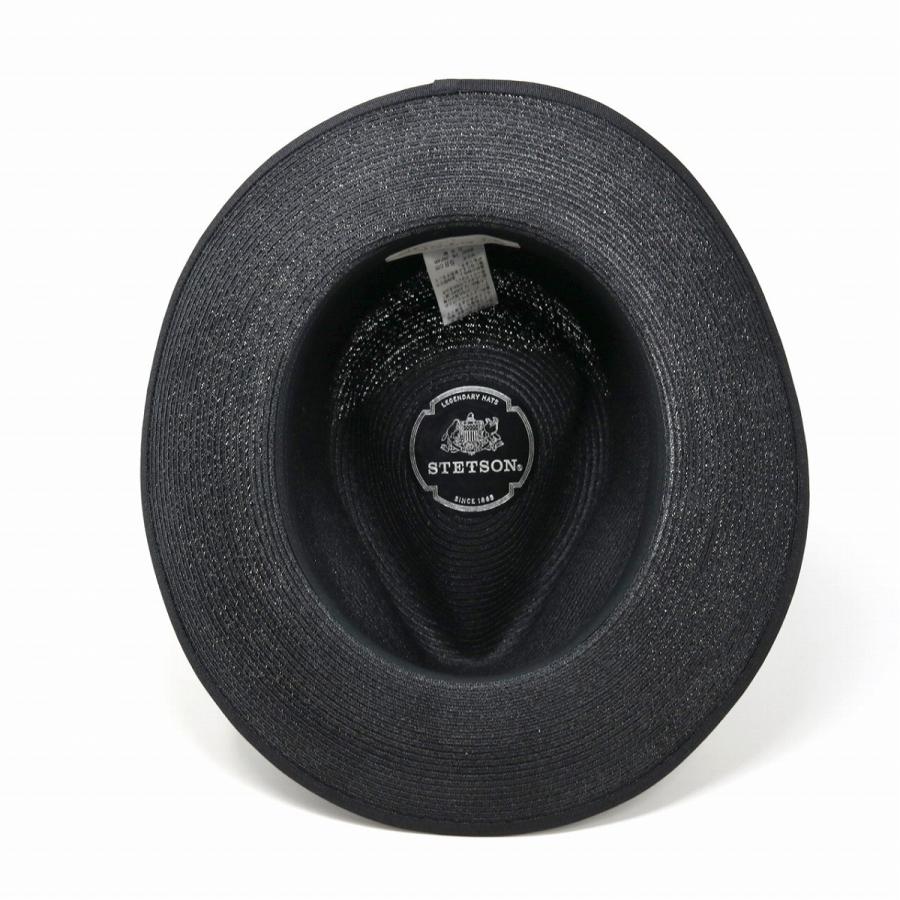STETSON 春 夏 ストローハット 麦わら帽子 天然草木 HAT 涼しい